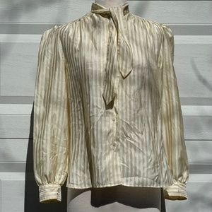 Vintage Evan-Picone Blouse- Tagged 14
